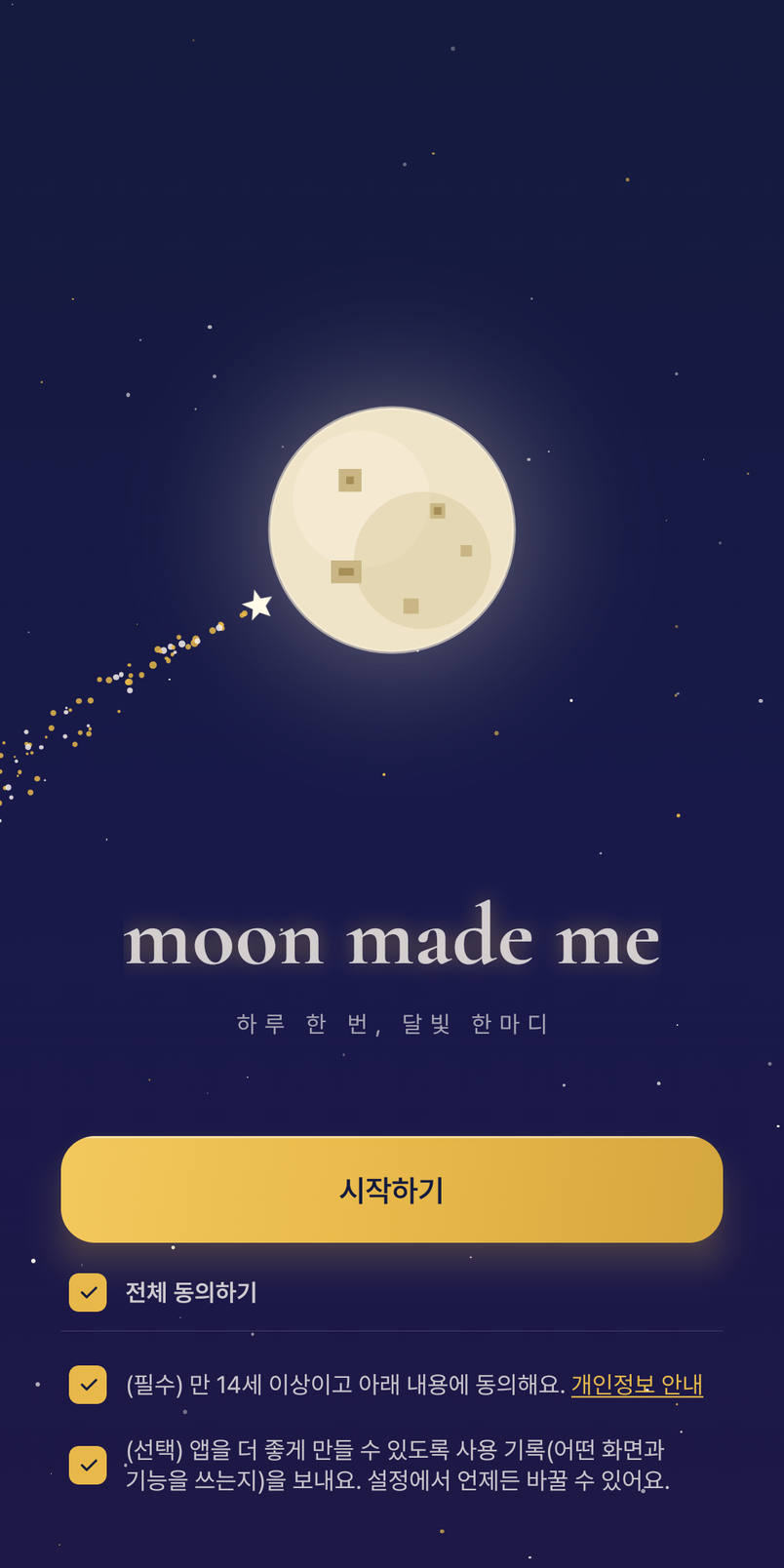 시작 화면